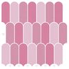 vidaXL Federfliese 50 pcs Rosa 30 x 30 cm Polyurethan und PET