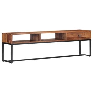 vidaXL TV-Schrank 160&times;30&times;45 cm Massivholz Akazie