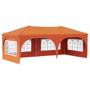 vidaXL Pop-up Partyzelt Orange 575 x 288 x 245 cm Oxford-Stoff
