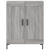 vidaXL Sideboard Grau Sonoma 69,5x34x90 cm Holzwerkstoff