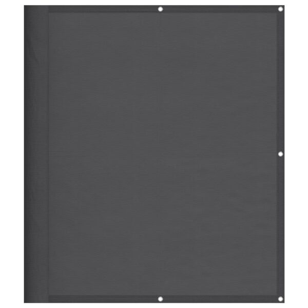 vidaXL Balkon-Sichtschutz Anthrazit 120x700 cm 100 % Polyester-Oxford