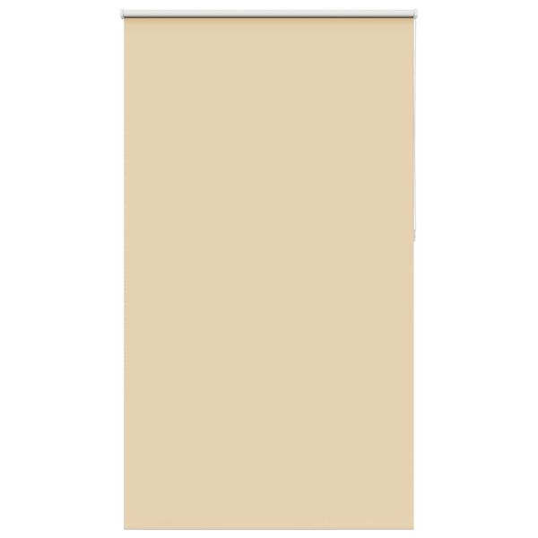 vidaXL Verdunkelungsrollo Beige 130x230 cm Stoffbreite 126,6 cm