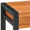 vidaXL Schreibtisch mit 2 Schubladen 100x40x75 cm Teakholz