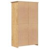 vidaXL Kleiderschrank BODO Honigbraun 53,5 x 99 x 173 cm Holzwerkstoff