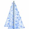 vidaXL Weihnachtsbaum mit 240 LEDs Blau 180 cm Acryl