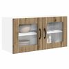 vidaXL K&uuml;chenschrank Artisan-Eiche 80 x 31 x 40 cm Holzwerkstoff