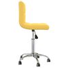 vidaXL Bürostuhl Drehbar Senfgelb Stoff