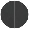 vidaXL Bodenfolie f&uuml;r Pools &Oslash; 244 cm (1 mm) Rund Vliesstoff Schwarz