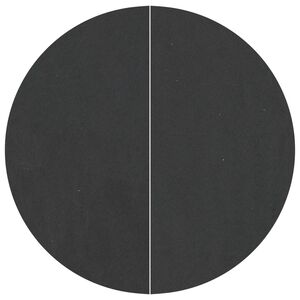 vidaXL Bodenfolie f&uuml;r Pools &Oslash; 244 cm (1 mm) Rund Vliesstoff Schwarz