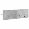vidaXL Wandmontierter nachttisch Beton Grau 60 x 10,5 x 18 cm