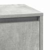 vidaXL Nachttisch Beton Grau 39 x 34,5 x 65 cm Holzwerkstoff