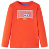 Kinder-Langarmshirt Hellorange 92