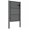 vidaXL Gartentor Anthrazit 100x125 cm Stahl