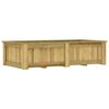 vidaXL Hochbeet 196 x 100 x 50 cm Kiefernholz Impr&auml;gniert