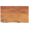 vidaXL Waschtischplatte 90x60x2,5 cm Rechteckig Massivholz Akazie