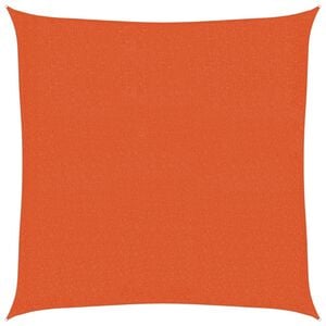 vidaXL Sonnensegel 160 g/m&sup2; Orange 2,5x2,5 m HDPE