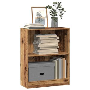 vidaXL B&uuml;cherregal Altholz-Optik 60x24x76 cm Holzwerkstoff