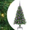 vidaXL K&uuml;nstlicher Weihnachtsbaum mit 150 LEDs mit St&auml;nder Gr&uuml;n 120 cm