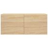 vidaXL Wandschrank Sonoma-Eiche 80x36,5x35 cm Holzwerkstoff