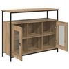 vidaXL Sideboard Artisan-Eiche 100 x 35 x 80 cm Holzwerkstoff