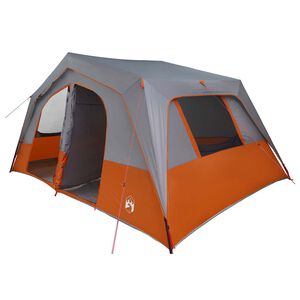 vidaXL Familienzelt 533 x 312 x 230 cm Grau und Orange