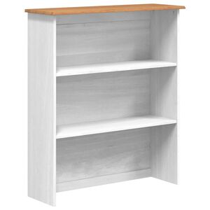 vidaXL Hutch ASKIM 91 x 30 x 104 cm Massives Kiefernholz