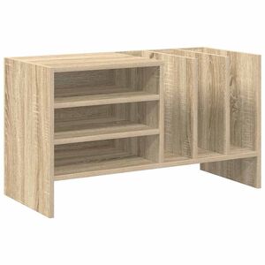 vidaXL Schallplattenschrank Sonoma-Eiche 78,5 x 35 x 45 cm