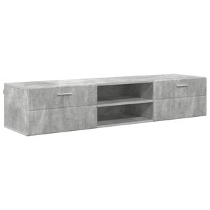 vidaXL Holzschrank 150 x 39 x 30 cm Hochglanz Wei&szlig; Holzwerkstoff