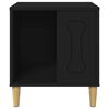 vidaXL Hundeh&uuml;tte Schwarz 44 x 42 x 49 cm Holzwerkstoff