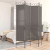vidaXL 4-tlg. Paravent Anthrazit 160x220 cm Stoff