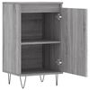 vidaXL Sideboards 2 Stk. Grau Sonoma 40x35x70 cm Holzwerkstoff