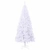 vidaXL K&uuml;nstlicher Weihnachtsbaum Wei&szlig; 240 cm PVC und Stahl
