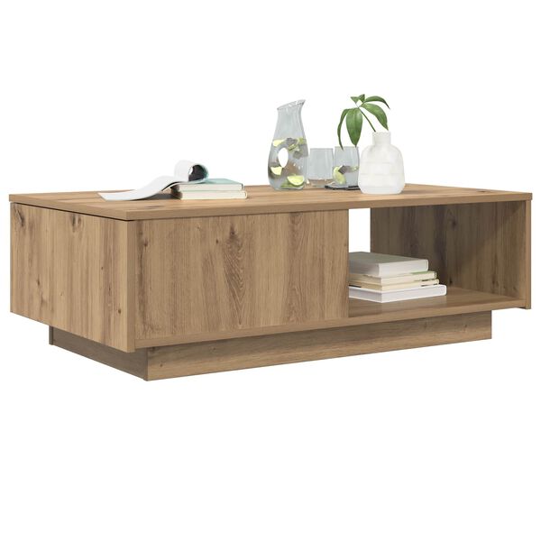 vidaXL Couchtisch Artisan-Eiche 95 x 55 x 31 cm Holzwerkstoff