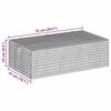 vidaXL Aufbewahrungsbox Natur 75 x 42 x 23 cm Wasserhyazinthe