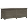 vidaXL Outdoor-Kissenbox Anthrazit 150x50x56 cm Massivholz Tanne