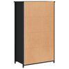 vidaXL Highboard Schwarz 62x32x103,5 cm Holzwerkstoff