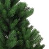 vidaXL K&uuml;nstlicher Weihnachtsbaum Nordmann LED & Kugeln Gr&uuml;n 120 cm