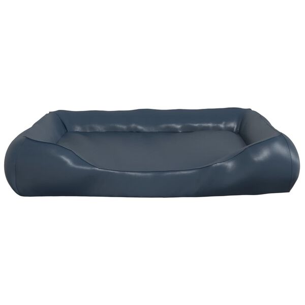 vidaXL Hundebett Dunkelblau 80x68x23 cm Kunstleder