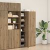 vidaXL Highboard 2 pcs Artisan-Eiche 30 x 42,5 x 185 cm