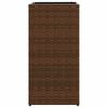 vidaXL Pflanzk&uuml;bel Braun 30x30x60 cm Poly Rattan