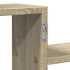 vidaXL Wandregal Sonoma-Eiche 104x15x49 cm Holzwerkstoff