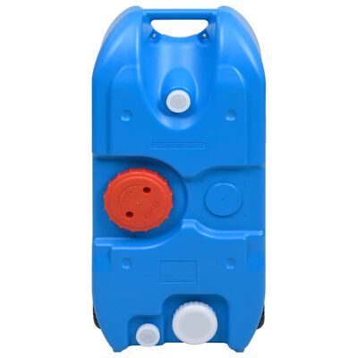 vidaXL Camping-Wassertank mit Rollen 40 L Blau