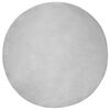 vidaXL Rutschfester Teppich aus Kunstkaninchenfell OLITE Grau &Oslash; 80 cm