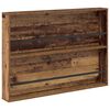 vidaXL Magazinregal 2 pcs Altholz 100 x 12 x 70 cm Holzwerkstoff