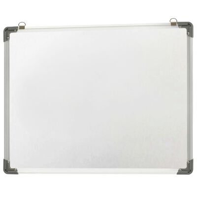 vidaXL Magnetisches Whiteboard Weiß 70 x 50 cm Stahl