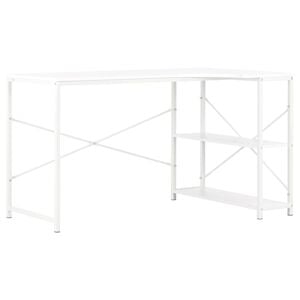 vidaXL Computertisch Wei&szlig; 120x72x70 cm