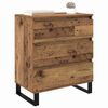 vidaXL Sideboard mit Schubladen Altholz 60 x 35 x 70 cm Holzwerkstoff