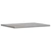 vidaXL Wandregale 4 Stk. Grau Sonoma 40x30x1,5 cm Holzwerkstoff