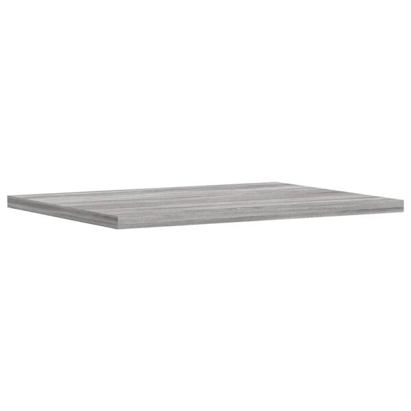 vidaXL Wandregale 4 Stk. Grau Sonoma 40x30x1,5 cm Holzwerkstoff