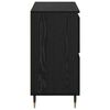 vidaXL Sideboard Schwarz Eichen-Optik 60 x 35 x 70 cm